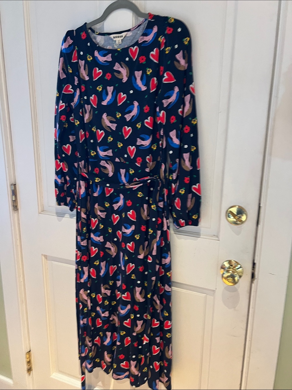 Boden knit dress midi